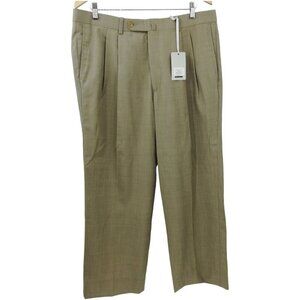 ANTAS Foundation 100% Australian Merino Wool Newport Pleat Front Size 37 x 28